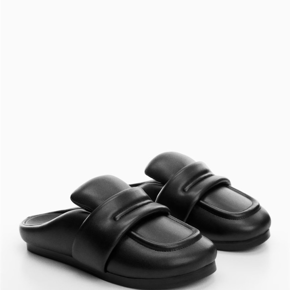 New Never worn MANGO Quilted slingback loafer    size 40 - Picture 8 of 8